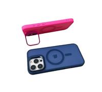 SKFGNX Metal Lens Stand Magnetic Case For iPhone 17 16 15 14 13 12 Mini 11 Pro Max Plus Matte Shockproof Wireless Charge Cove,White,For iphone 16