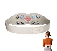 SKG W9 Pro Lower Back Massager Lower Back Pain Relief Medium frequency EMS+TENS + 630nm Red Light Moxibustion Relieve lower back discomfort Gift for lover
