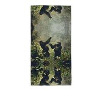 SKGOHLH Chimpanzees Luxurious Bath Towels - Soft, Fluffy, and Skin-Friendly Polyester Towels for Bathroom, Pool, Beach, and More