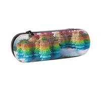 SKGOHLH Dream Castle Leather Multi Slot Pen Storage Case