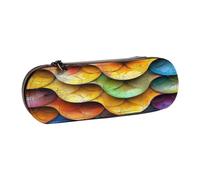 SKGOHLH ef7u7wpv Leather Multi Slot Pen Storage Case
