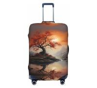 SKGOHLH Magnificent Maple Trees Washable Luggage Cover - Fashionable Luggage Protection Cover, Suitable for Boxes Between 18-32 inchesM