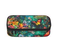 SKGOHLH Mysterious and Beautiful Garden Full Print Large Capacity Pen Case