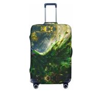 SKGOHLH Peacock Under The Sun Washable Luggage Cover - Fashionable Luggage Protection Cover, Suitable for Boxes Between 18-32 inchesM
