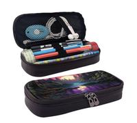 SKGOHLH Riverside Moon Double Sided Printed Pencil case
