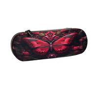 SKGOHLH Symmetric Mysterious Pattern Leather Multi Slot Pen Storage Case