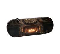SKGOHLH The Ancient Magic Furnace Leather Multi Slot Pen Storage Case