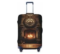 SKGOHLH The Ancient Magic Furnace Washable Luggage Cover - Fashionable Luggage Protection Cover, Suitable for Boxes Between 18-32 inchesXL