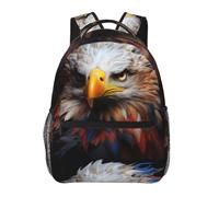 SKGOHLH The awe inspiring eagle Print Casual Travel Backpack with Laptop Compartment