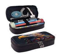 SKGOHLH The Colored owl Double Sided Printed Pencil case