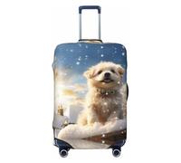 SKGOHLH The Cozy Little Dog Washable Luggage Cover - Fashionable Luggage Protection Cover, Suitable for Boxes Between 18-32 inchesL