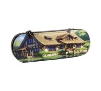 SKGOHLH The Dream Comic House Leather Multi Slot Pen Storage Case