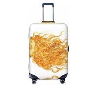 SKGOHLH The Golden Leopard Washable Luggage Cover - Fashionable Luggage Protection Cover, Suitable for Boxes Between 18-32 inchesS