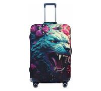 SKGOHLH The Mountain Lion Washable Luggage Cover - Fashionable Luggage Protection Cover, Suitable for Boxes Between 18-32 inchesL