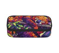 SKGOHLH Trees on the Branches. Full Print Large Capacity Pen Case
