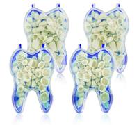 SKHAOVS 200 Pieces Dental Temporary Tooth Cap Crown, Temporary Crown for Teeth, Fake Teeth, Tooth Repair Kit, Temporary Tooth, Temporary Realistic Crown, for Missing Broken Teeth (4)