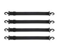 Ski and Snowboard Carrying Strap - 4 Nylon Shoulder Strap for Ice Skating | Carrying Strap for Winter Boots, Mountain Tour Camping Hiking Outdoor Sports During Winter Snowboarding and Skiing
