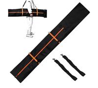 Ski Bag - Tear-Resistant Padded Covers | Snowboard Travel Bags for Flying - for Boots Jacket Keys Airplane Winter Men Women