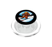 Ski Bear PopSockets PopGrip for MagSafe