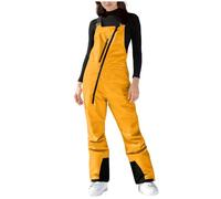 Ski Bib Suit for Women UK Salopettes Waterproof Jumpsuits Trousers Winter Snowboard Pants Ladies Jumpsuit Thermal Snowsuit Dungarees with Pockets Sleeveless Adjustable Strap Snow Outdoor Overalls