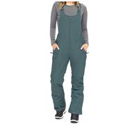 Ski Bib Suit Women Salopettes Waterproof Trousers Snowboard Pants Womens Jumpsuit Thermal Snowsuit Pocket Dungarees For Women Uk Sleeveless Adjustable Strap Snow Pants Womens Outdoor Women'S Overalls