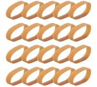 Ski Binding Rubber Bands - 20x Elastic Skii Brake Retainer Straps | Winter Sports Skii Accessories | Ski Tuning Kit For Snowboard| Improve Safety And Fun, Easy Replacement