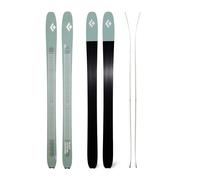 Black Diamond - Touring skis - Helio Carbon 102 2026 in Wood - Size 185 cm - Green Green 185 cm