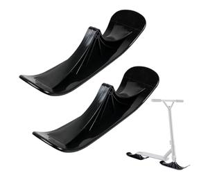 Ski Board Conversion Kit | 1 Pair Winter Sports Accessory - Snowmobile Ski Sledge Kit | For , Grass, Park, , Outdoor Adventure and All Seasons