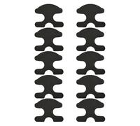 Ski Boot Skins | 10 Pieces Foot Cushions | Self-Adhesive EVA Ski Rail Cover - For Athlete Beginner Friends Indoor Outdoor Competition
