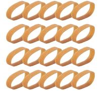 Ski Brake Holder Pack of 20 - Rubber Ski Brake Holders, Elastic Ski Brake Bands, Ski Straps, Brake Holders, Ski Elastic Brake Holder Bands, Ski Tuning Tools for Safe and Comfortable Ski Maintenance