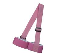 Ski Carrier Strap Ski Clips Keep Skis Together Adjustable Clip Stick Ski Carrier Ski Harness Carrying Ski Carrier Nylon Adjustable Ski Strap for Ski Snowboarding Winter Outdoor Activities, Pink,