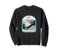 Ski Cortina d’Ampezzo Retro Vintage Cortina d’Ampezzo Skiing Sweatshirt
