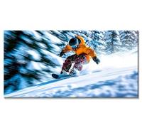 Ski Diamond Art Kits Adults, 5D Sports Diamond Painting Kit With Accessories, DIY Full Drill Crystal Art Cross Stitch Embroidery Pictures, Gem Arts and Crafts for Kids, Wall Decor Gifts 35x70cm y-4111