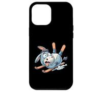 Ski Donkey Wipeout Funny Alpine Winter Crash Humor Case for iPhone 12 Pro Max