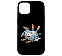 Ski Donkey Wipeout Funny Alpine Winter Crash Humor Case for iPhone 13