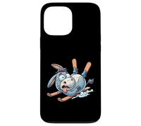 Ski Donkey Wipeout Funny Alpine Winter Crash Humor Case for iPhone 13 Pro Max