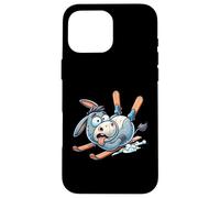 Ski Donkey Wipeout Funny Alpine Winter Crash Humor Case for iPhone 16 Pro Max