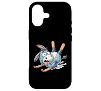 Ski Donkey Wipeout Funny Alpine Winter Crash Humor Case for iPhone 17