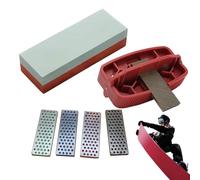 Ski Edge Tuner - Ergonomic Alloy Build, Multi-Angle Sharpening Tool, Precision Snowboard Aid, Compact Maintenance Accessory Set | For Alloy Metal Maintenance Family Friend Enthusiast Sports Skiing