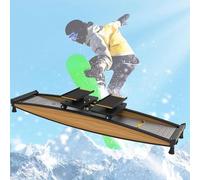 Ski Exercise Machine Fitness Machine For Home Gym Workout, Glutes Workout Equipment, Indoor Ski Cross Trainer, Waist Training Simulator For Beginners, 150kg Load Capacity