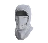 Ski Face Mask, Motorcycle Cycling Neck Warmer for Men und Women, 3-in-1 Warm Face Cover Mask, Soft Full-mask Polar Fleece Headwear for Autumn Winter Skating, Skiing, Running, Cycling (Gray)