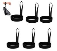 Ski Glove Leash, Anti-Lost Ski Glove Wrist Straps, Adjustable Glove Leash for Outdoor Sports - Safe Glove Storage Ski glove wrist straps, Winter Snow Sport Skiing Accessories for Hanging Gloves,6pc