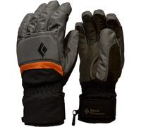 Black Diamond - Ski gloves in PrimaLoft® and GORE-TEX - Mission Gloves Walnuts in Leather - Size XS - Grey Grey XS
