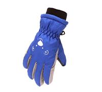Ski Gloves Warmest Waterproof Breathable Snow Gloves for Cold Weather Outdoor Winter Warm Gloves Outdoor for Kids Boys Girls Snow Skating Snowboarding Windproof Durable Print Ski Gloves 3-7 Years