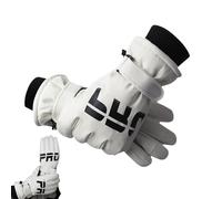 Ski Gloves - Waterproof Winter Snowboarding Mitten, Outdoor Cold Weather Gear, Touchscreen Thermal Handwears, Non-Slip Snow Sports Accessory | Riding Equipment Warm Biking Protection for Men Women