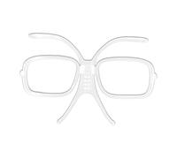 Ski Goggles Insert Adapter Lightweight Comfortable Wear Adjustable Snowboard Goggles Prescription Insert Adapter Clip