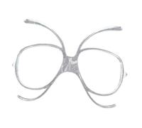 Ski Goggles Insert Adapter Transparent Anti Slip Flexible for Snowboard | TR material,universal fit for goggles with inner height 4.5-8 cm,measures 11.5x8.5 cm,anti slip,flexible,Transparent
