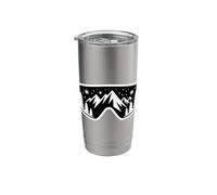 Ski Goggles Mountain Winter Landscape Stainless Steel Insulated Tumbler