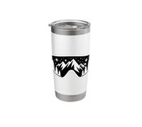 Ski Goggles Mountain Winter Landscape Stainless Steel Insulated Tumbler