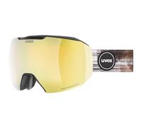 Ski goggles OTG Uvex EPIC ATTRACT (black dl/FM gold-orange) Unisex
